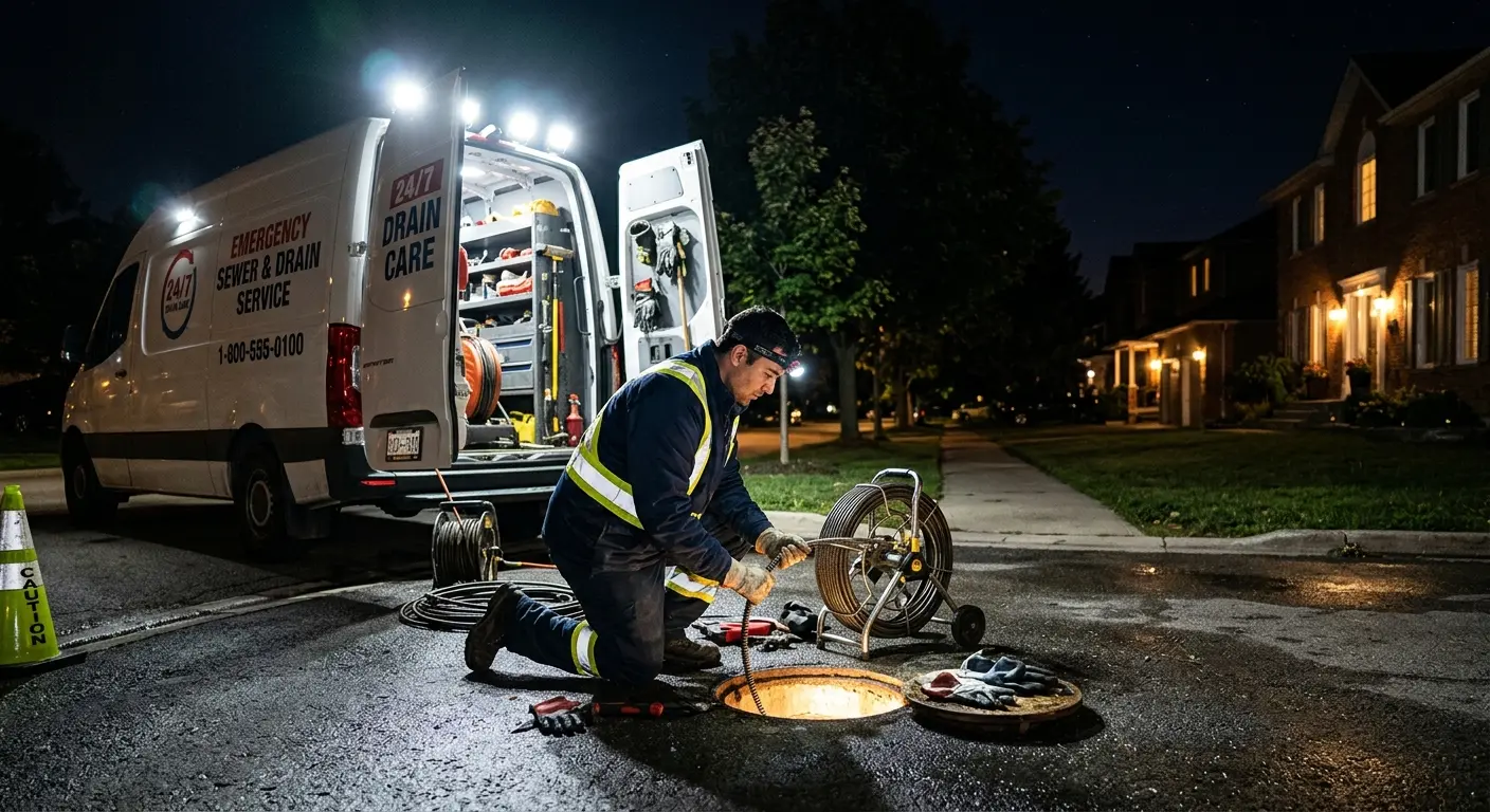 Emergency Drain Service in Attica, NY
